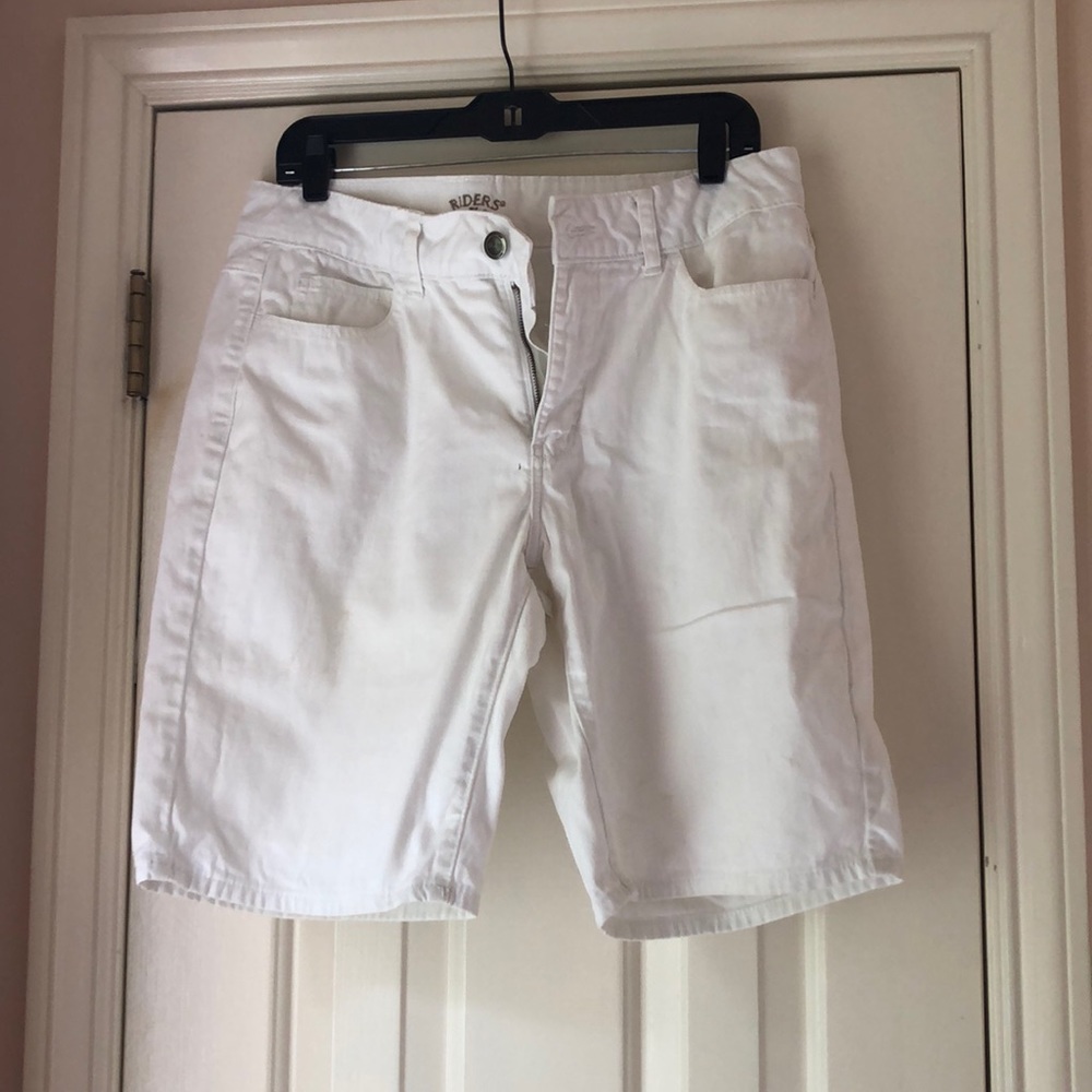 Lee Riders Womens white shorts